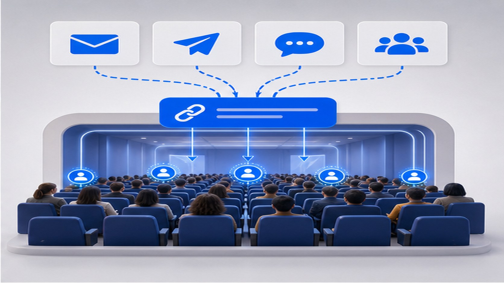 لینک کوتاه برای رویدادها، وبینارها و ثبت‌نام آنلاین - تصویر بخش اول
