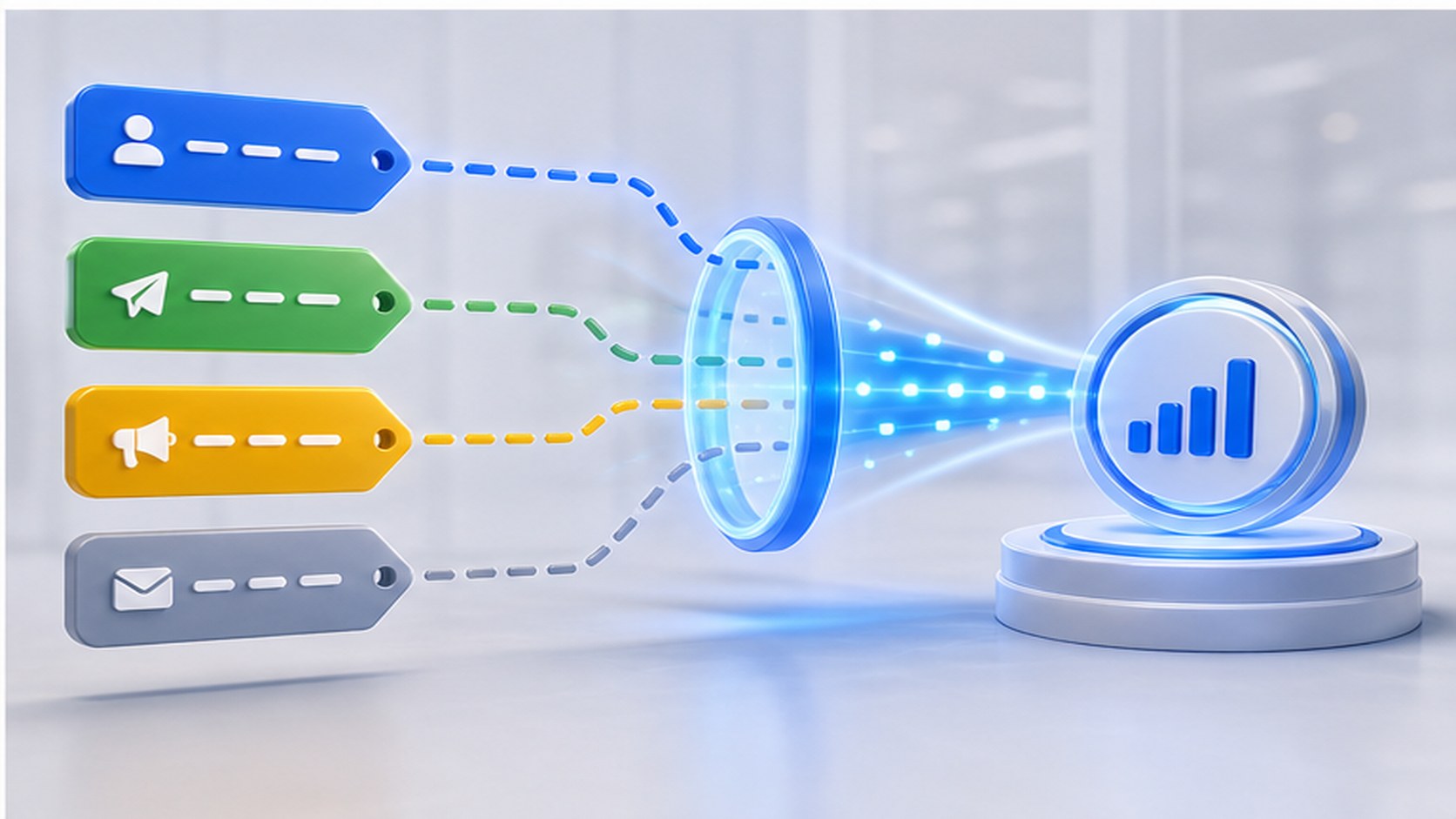 تفاوت لینک کوتاه، لینک ترکر و لینک UTM چیست؟ - تصویر بخش گزارش